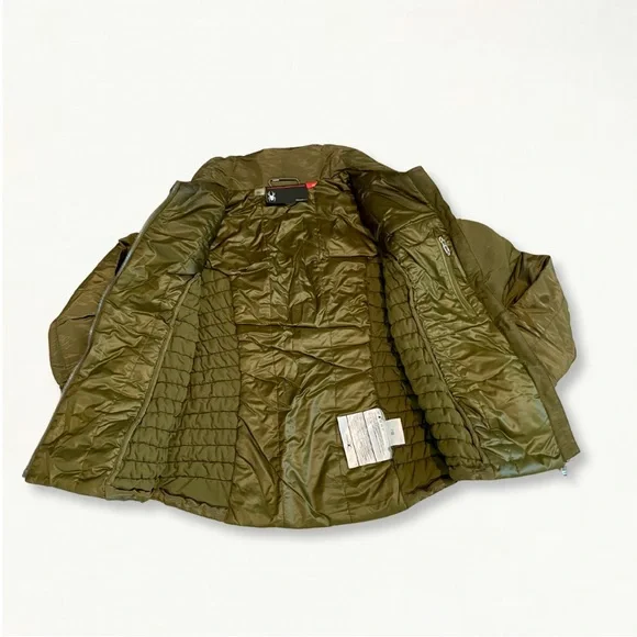Spyder Women Jacket Primaloft Down Puffer Ski Coat in Green Women’s Size XS - Picture 9 of 16